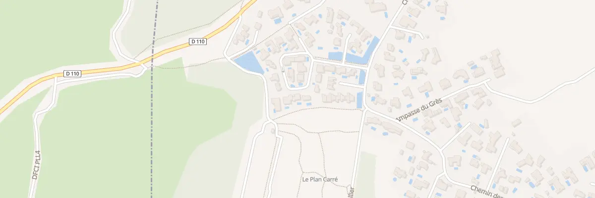 Plan du 236 Rue du Romarin à Villetelle