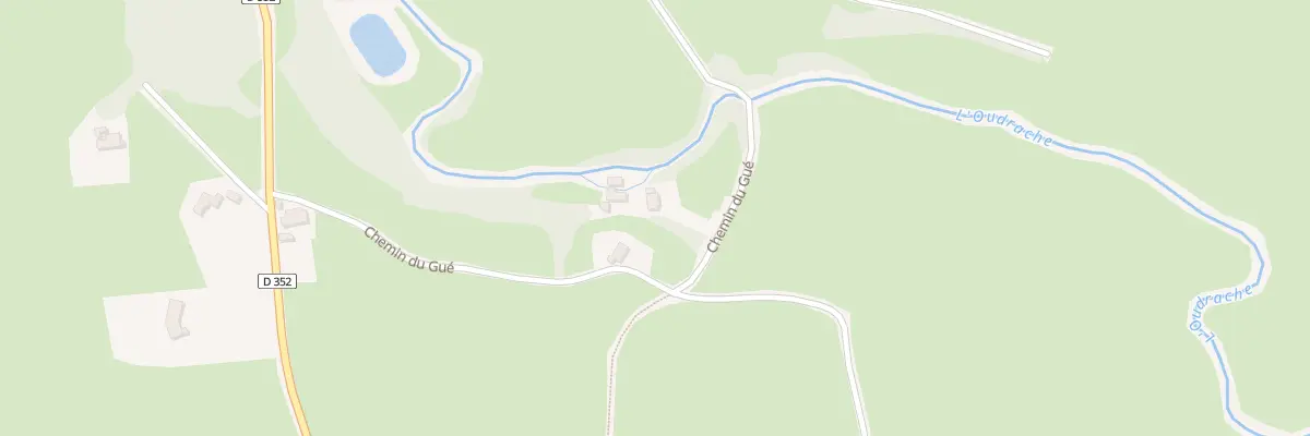 Plan du 275 Che du Gue à Saint-Vincent-Bragny