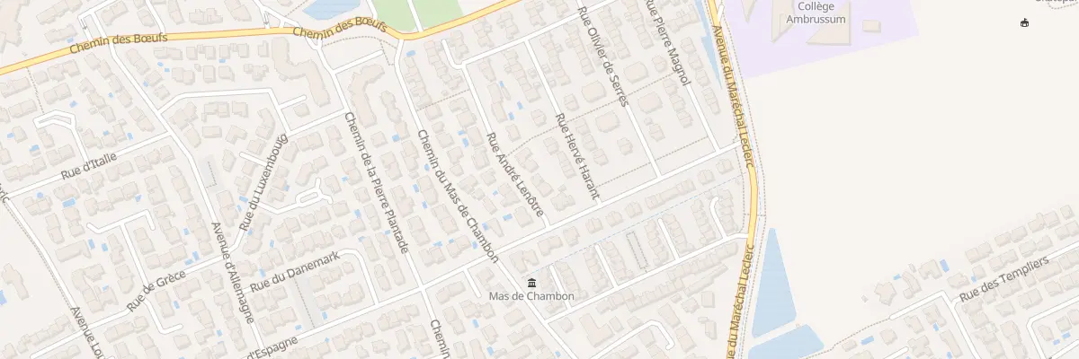 Plan du 37 Rue André Lenôtre à Lunel