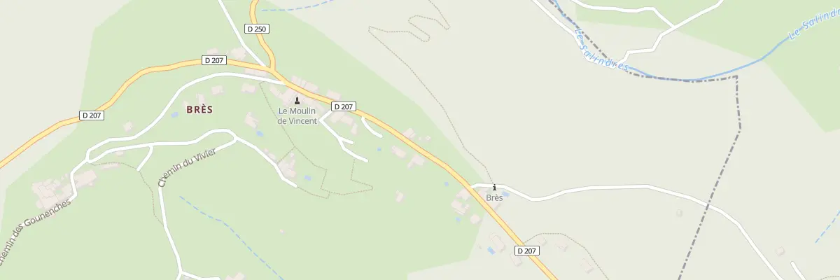 Plan du 6148 Les Buissieres à Payzac