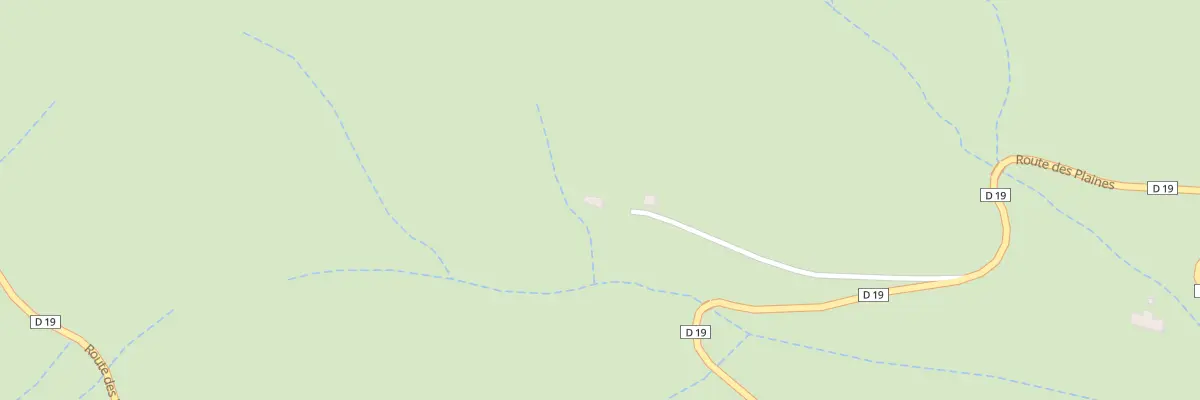 Plan du 5401 La Chabanne à La Souche