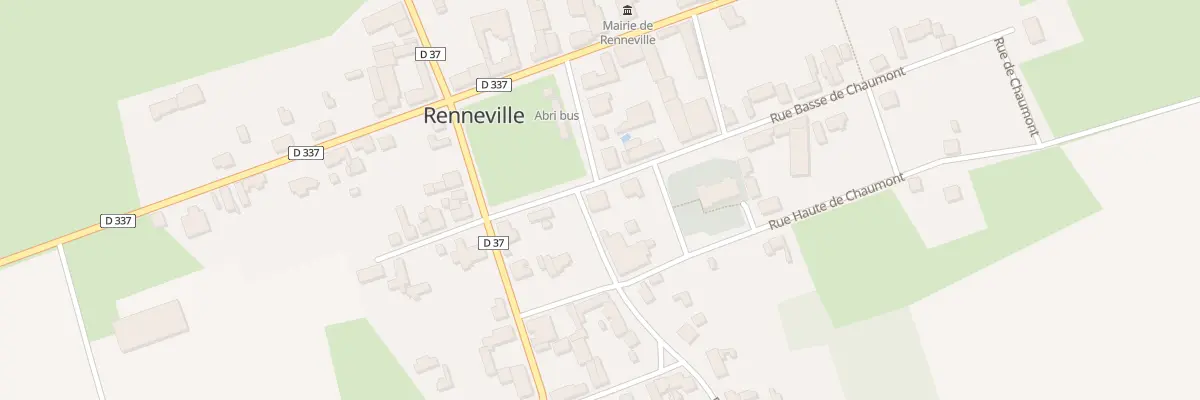 Plan du 1 Rue de Chaumontagne à Renneville