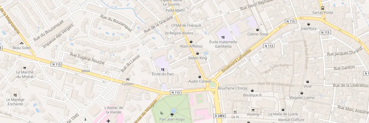 Plan du 30 Imp des Tonneliers à Lunel