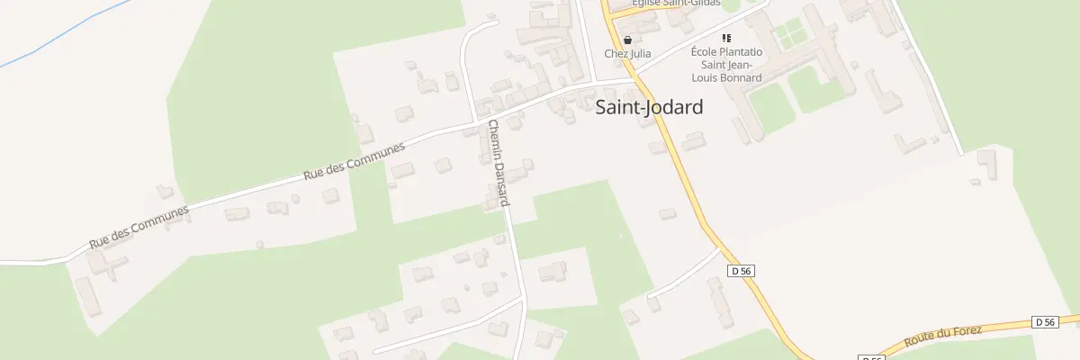 Plan du 65 Che Dansard à Saint-Jodard