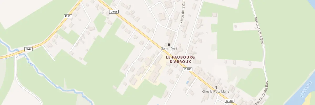 Plan du 5 Rte de Luzy à Toulon-sur-Arroux