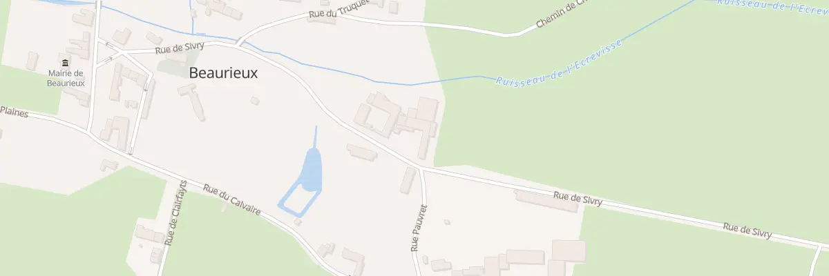Plan du 365 Rue de Sivry à Beaurieux