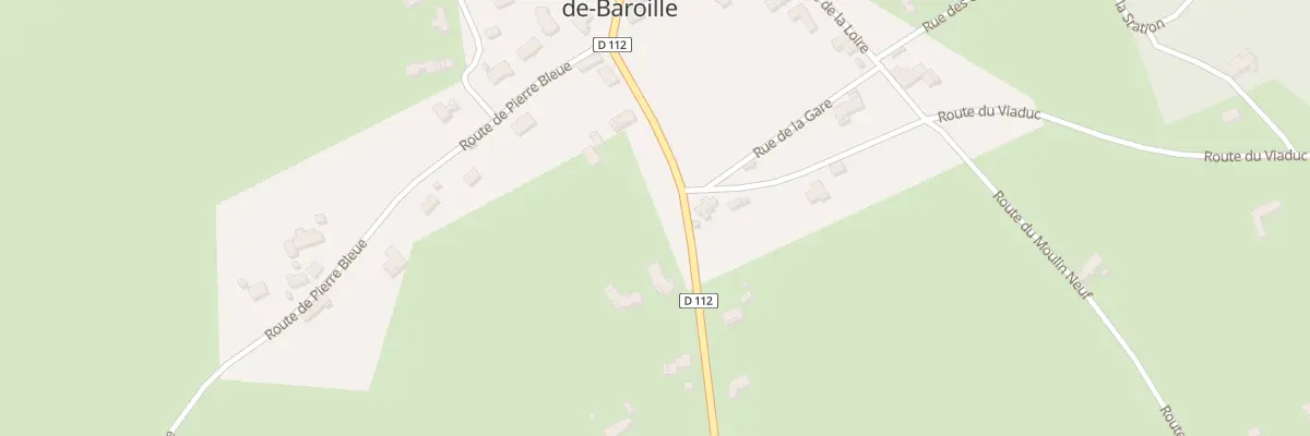 Plan du 195G Rte de l’Aix à Saint-Georges-de-Baroille