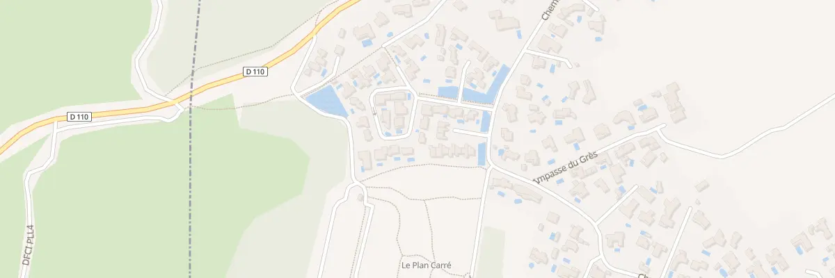Plan du 260 Rue du Romarin à Villetelle