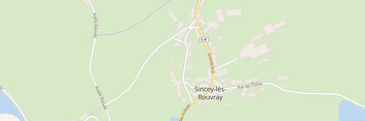 Plan du 7 Rue Heliot à Sincey-lès-Rouvray