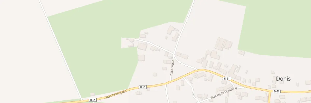 Plan du 3 Che des Rigoles à Dohis
