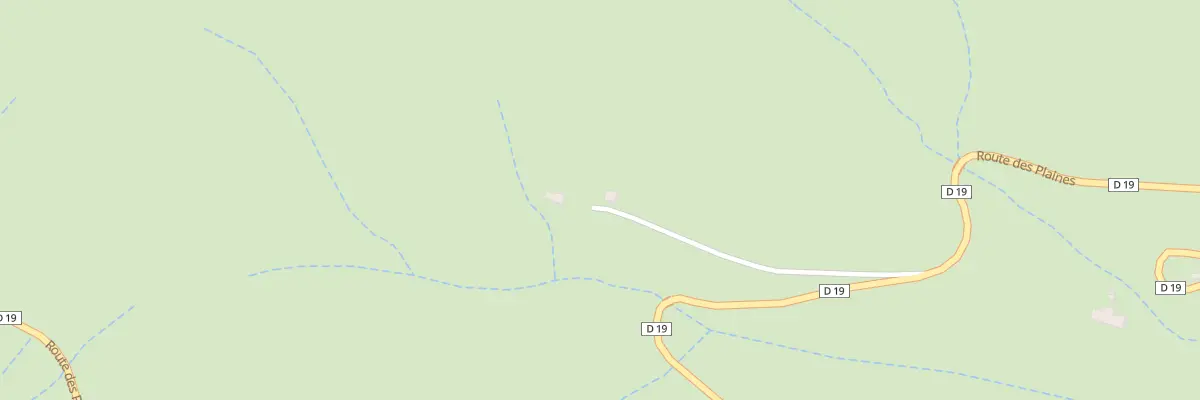 Plan du 2000 Rte des Plaines à La Souche
