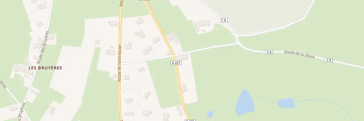 Plan du 1699 Rte de Charlieu à Fleury-la-Montagne