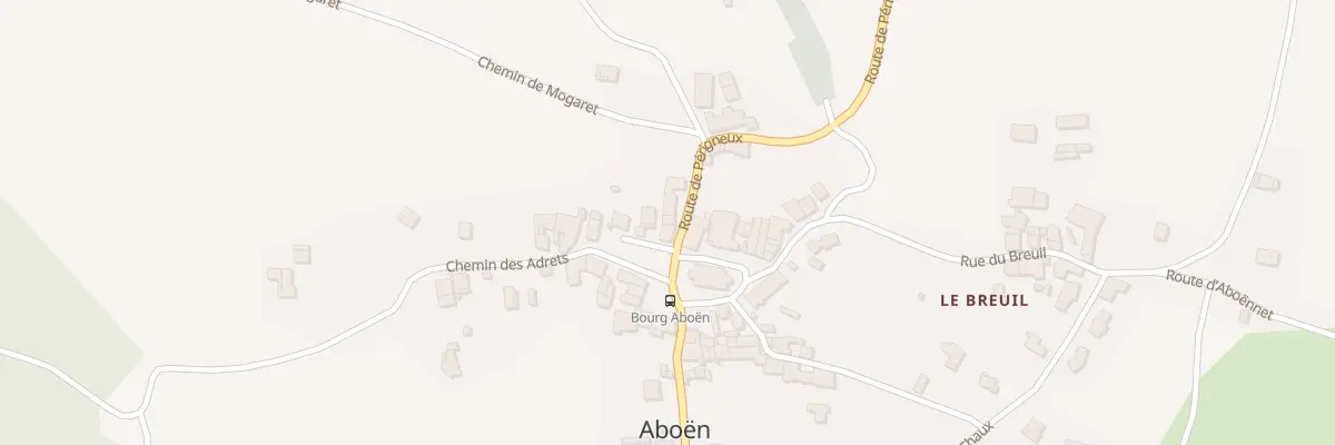 Plan du 21 Rte de Perigneux à Aboën