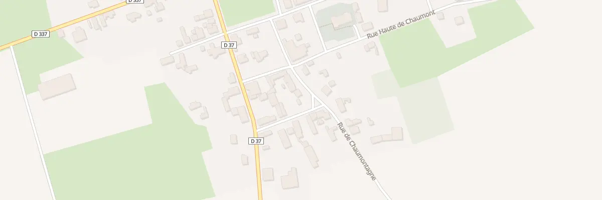 Plan du 6 Rue de Chaumontagne à Renneville