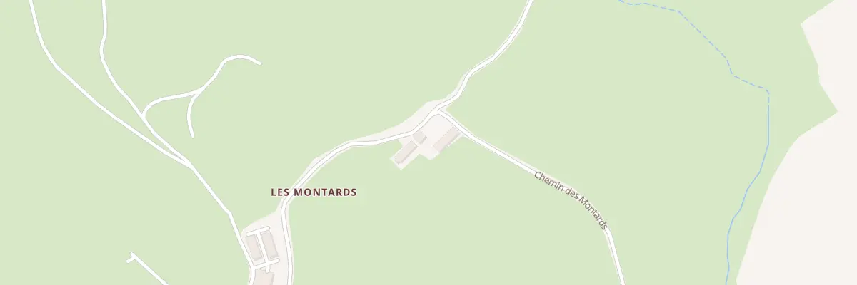 Plan du 725 Che des Montards à Thil-sur-Arroux