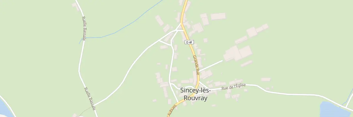 Plan du 4 Rue Heliot à Sincey-lès-Rouvray