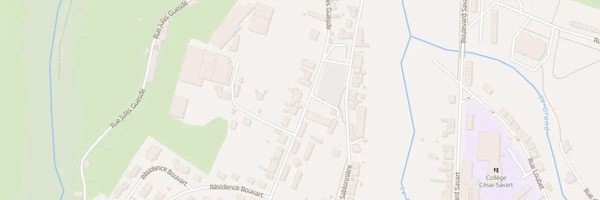 Plan du 75 Rue Rene Kinet à Saint-Michel