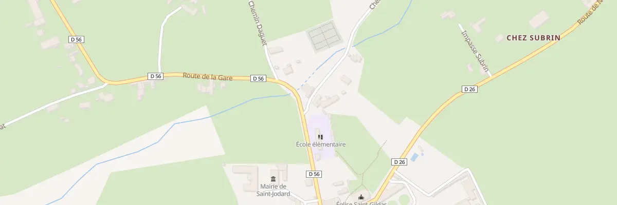 Plan du 49 Chem du Sault à Saint-Jodard