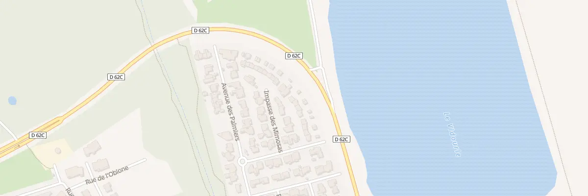 Plan du 527 Rue des Tamaris au Grau-du-Roi