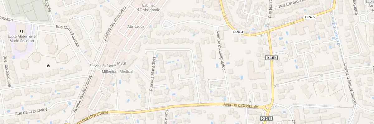 Plan du 131 Rue des Raseteurs à Lunel