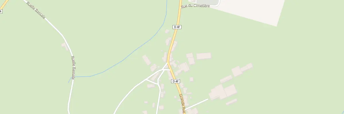 Plan du 16 Gr Grande Rue à Sincey-lès-Rouvray