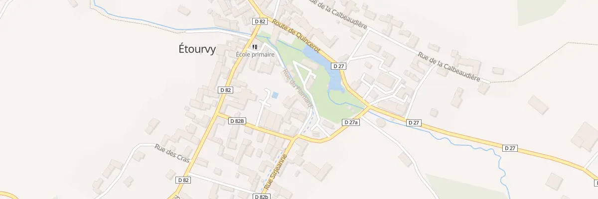 Plan du 6 Rue du Flamard à Étourvy