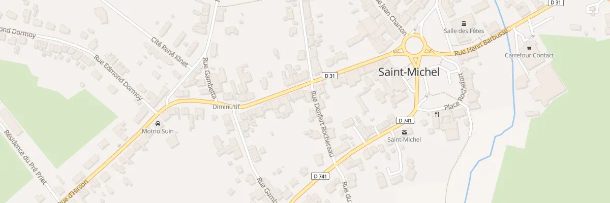 Plan du 19 Rue de la République à Saint-Michel