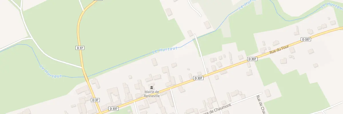 Plan du 9 Rue du Four à Renneville