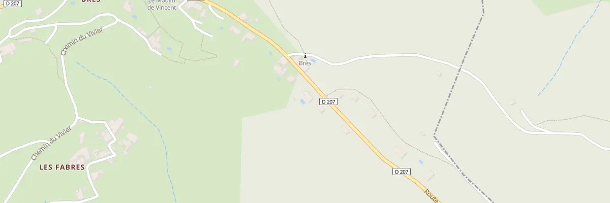 Plan du 6178 Pas A Bres à Payzac