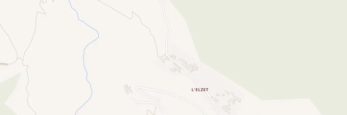 Plan du 5140 L’Elzet à Saint-Mélany