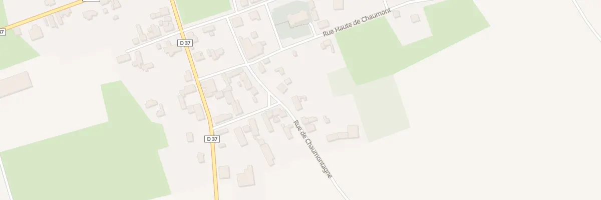Plan du 9 Rue de Chaumontagne à Renneville