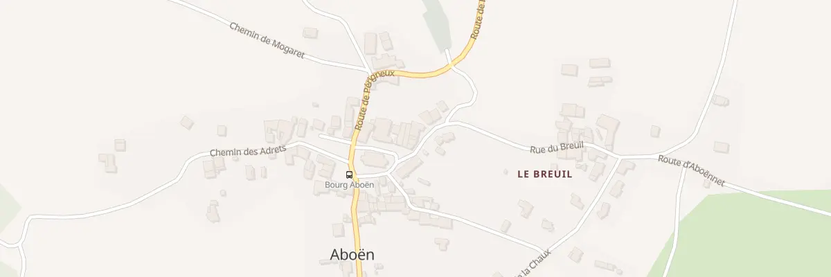 Plan du 13 Rue du Breuil à Aboën