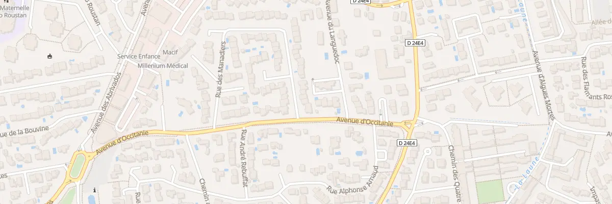 Plan du 224 Rue des Raseteurs à Lunel
