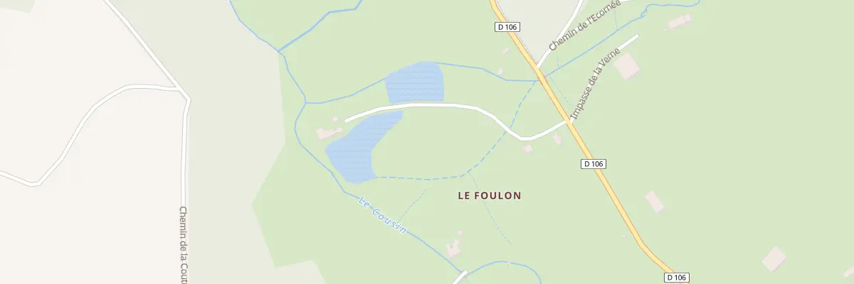 Plan du 5243 Le Foulon à Champeau-en-Morvan
