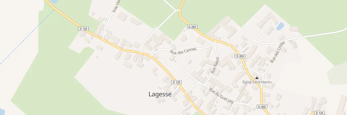 Plan du 2 Rue Cannes à Lagesse