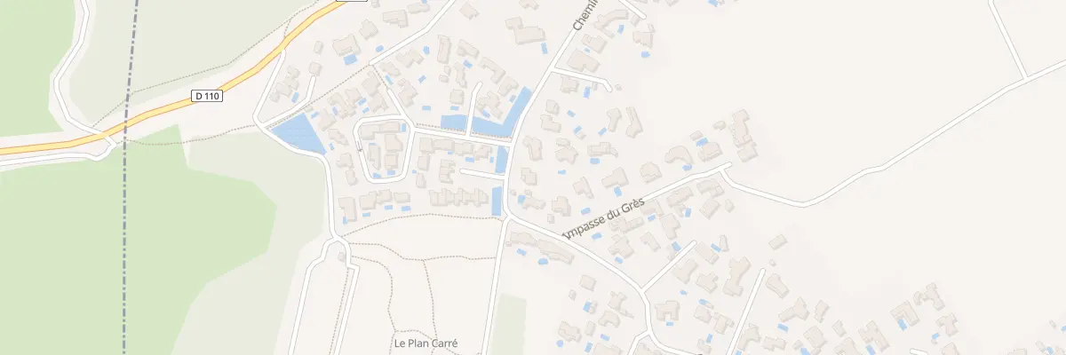 Plan du 1193 Chemin de Montpellier à Villetelle