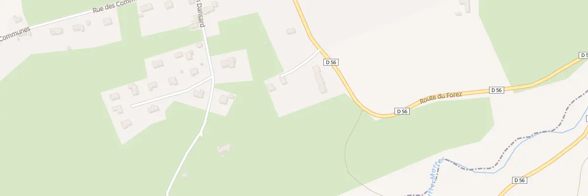 Plan du 178 Rte du Forez à Saint-Jodard
