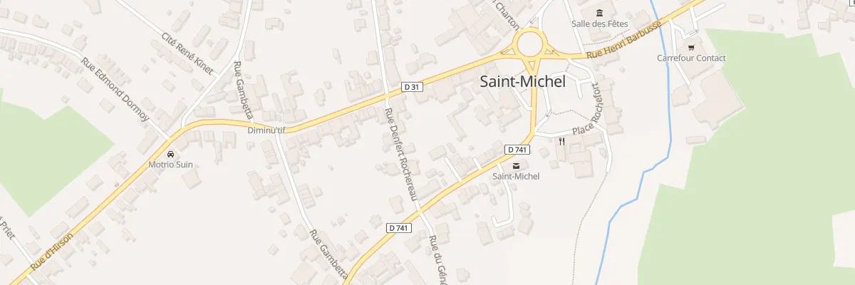 Plan du 28 Rue Léon Blum à Saint-Michel