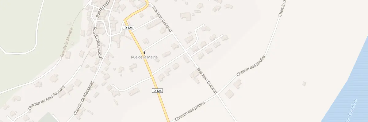 Plan du 184 Rue Jean Guiraud à Cassagnoles