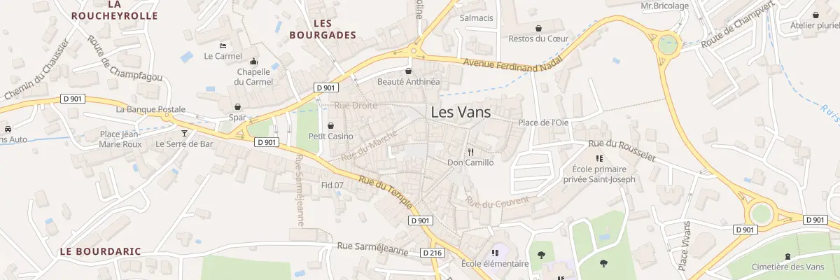 Plan du 5370 Pl des Masseguisses aux Vans