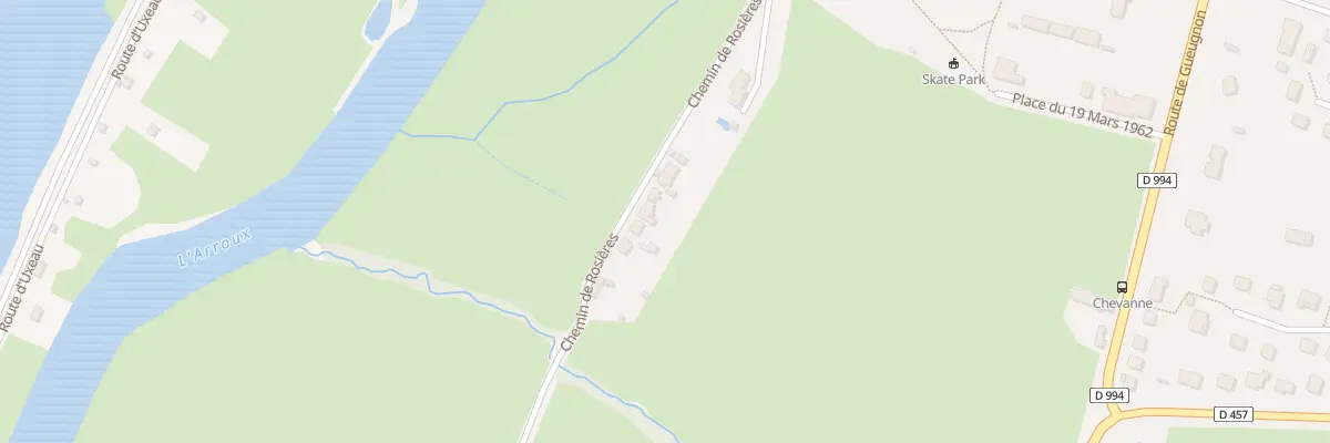 Plan du 9561 La Mouillette à Toulon-sur-Arroux