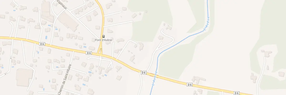Plan du 128 Rte de Bagnols à Saint-Privat-des-Vieux