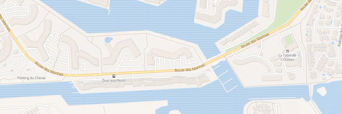 Plan du 2 Rte des Marines au Grau-du-Roi