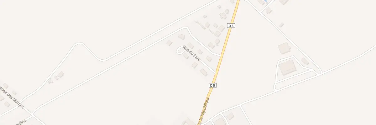 Plan du 5 Rue du Parc à Creney-près-Troyes