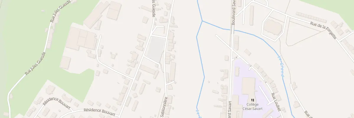 Plan du 14 Rue de la Sablonnière à Saint-Michel