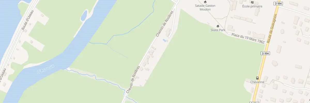 Plan du 9564 La Mouillette à Toulon-sur-Arroux