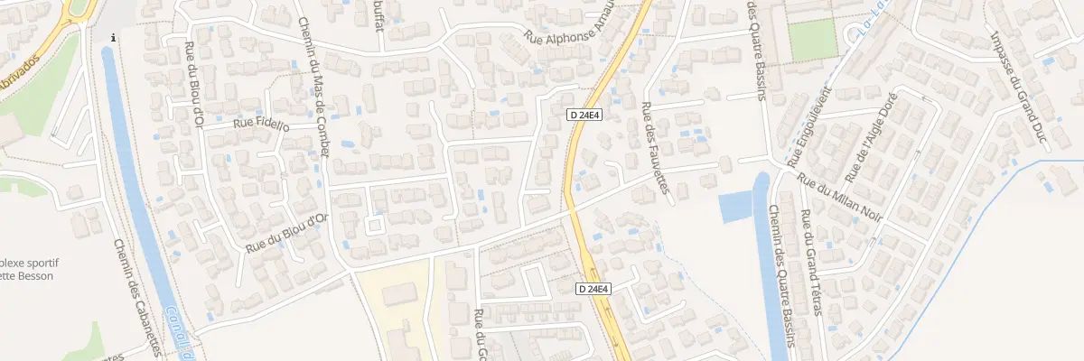 Plan du 51 Rue de la Mediterranee à Lunel