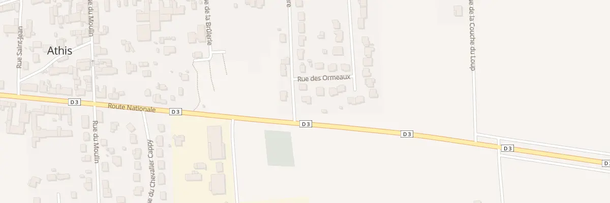 Plan du 15 Rue de la Crayere à Athis