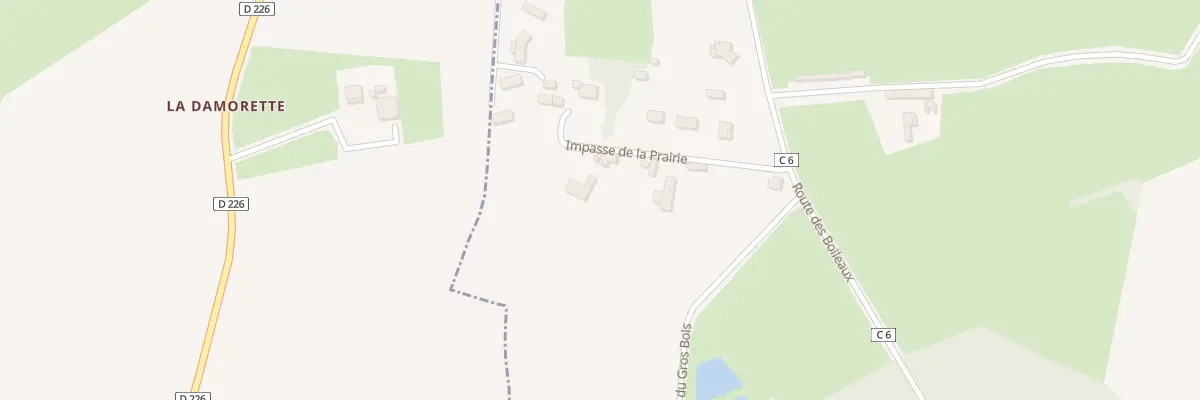Plan du 169 Imp de la Prairie à Oudry