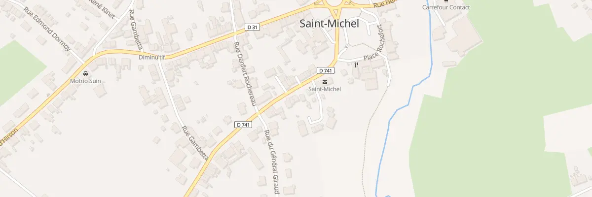 Plan du 7 Rue Léon Blum à Saint-Michel